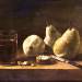 Still Life with a Glass, Pears and a Knife